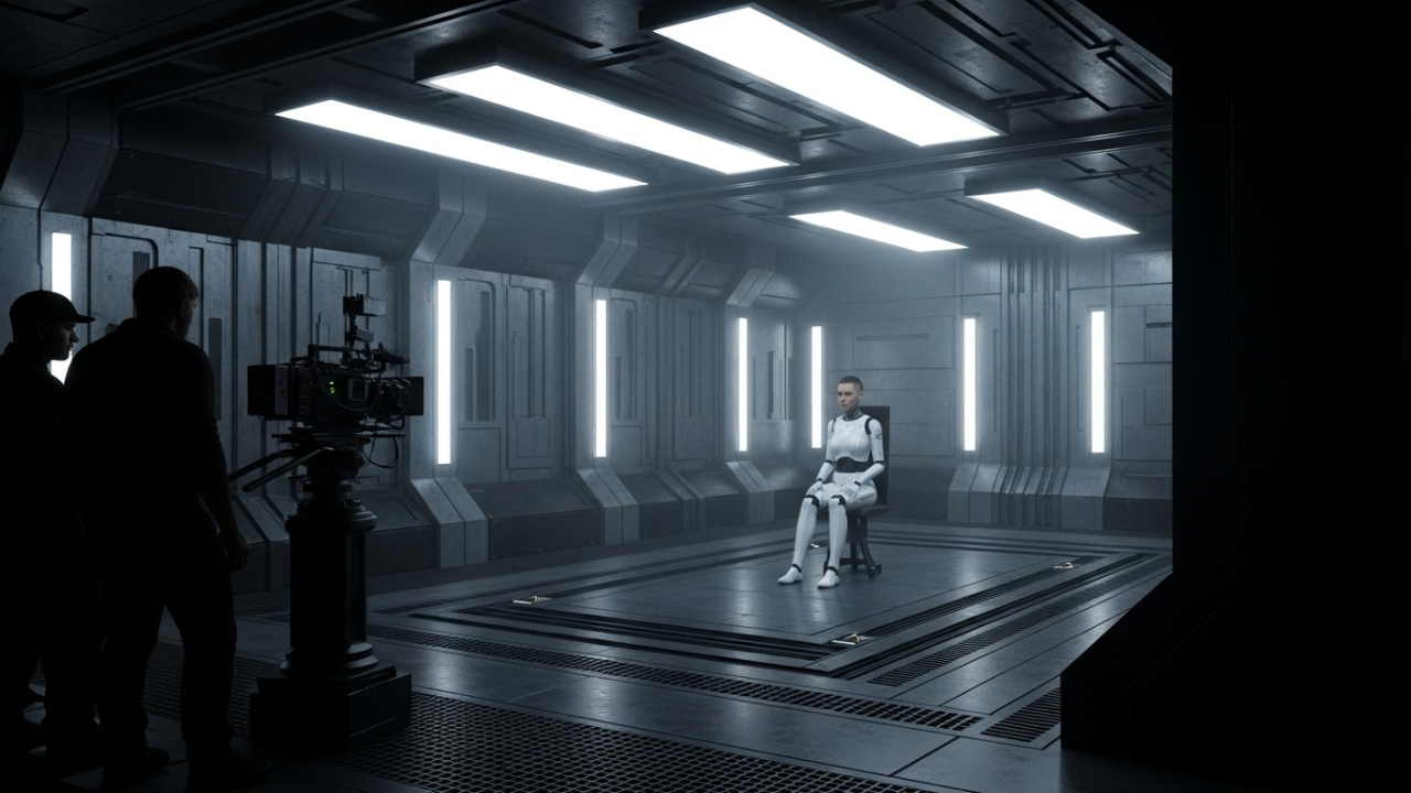 Behind The Scenes Of Accused Eve Robot Movie Cast