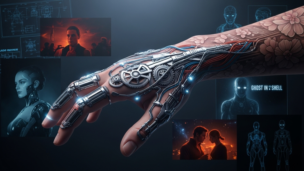 Best Ideas For Robot Hand Tattoos With Sci-Fi Themes
