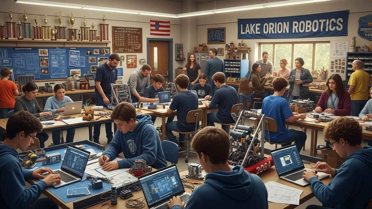 Lake Orion Robotics Team Achievements In National Contests