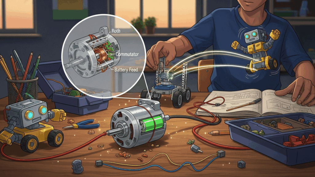 The Quiet Power of DC Motors
