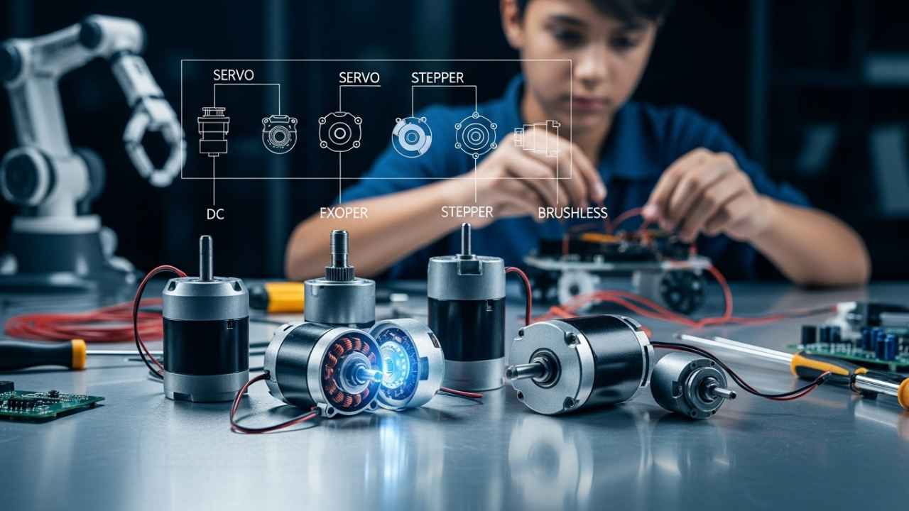What Kind Of Motor Is Used In Modern Robotics Nyt Feature